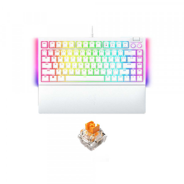 Bàn Phím Cơ Razer BlackWidow V4 75% - White Edition - RZ03-05001700-R3M1