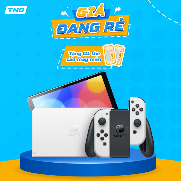 Máy Chơi Game Nintendo Switch Oled White