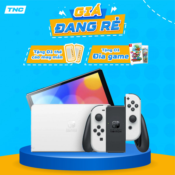 Máy Chơi Game Nintendo Switch Oled White