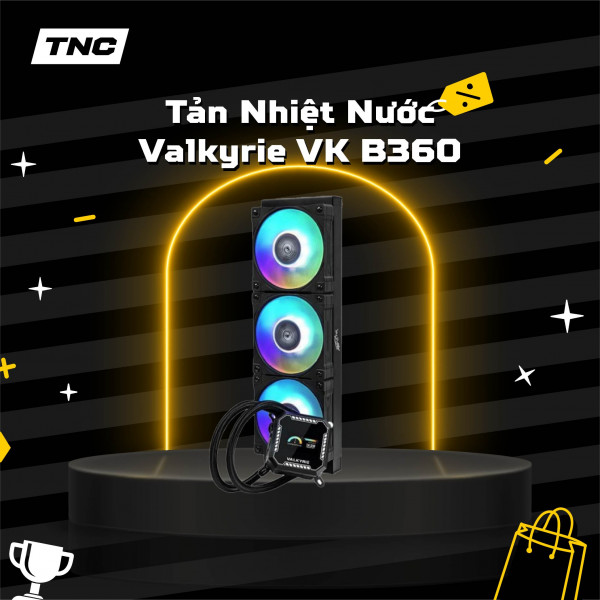 Tản Nhiệt Nước Valkyrie VK B360 ARGB Black