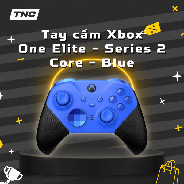 Tay Cầm Chơi Game Không Dây Microsoft Xbox One Elite - Series 2 - Core - Blue