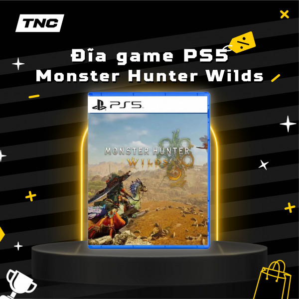 Đĩa game PS5 - Monster Hunter Wilds