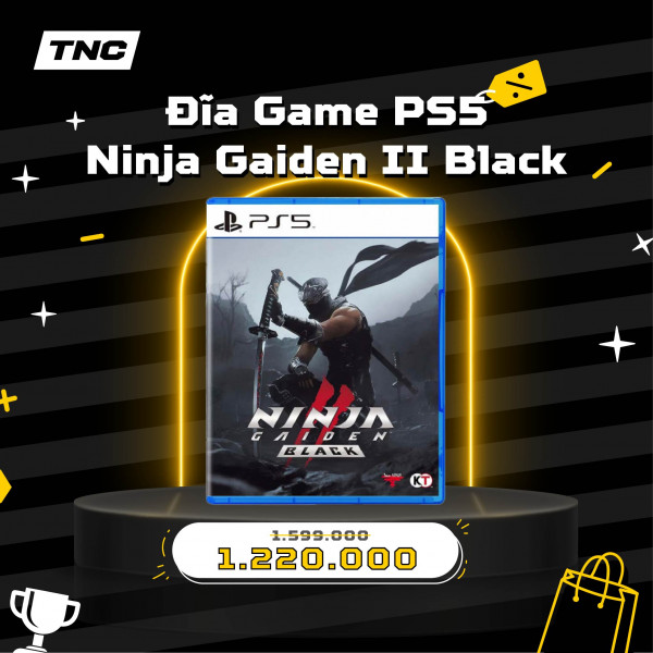 Đĩa Game PS5 - Ninja Gaiden II Black