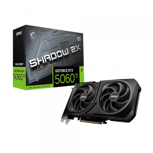 Card Màn Hình MSI GeForce RTX 5060Ti 16G SHADOW 2X OC Plus