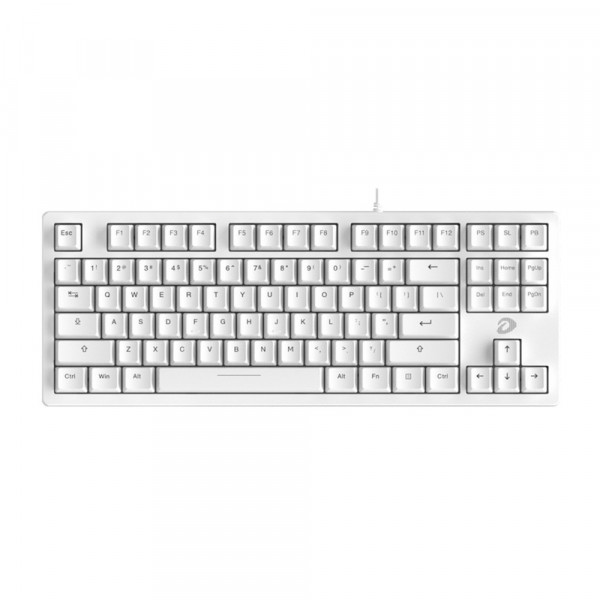 Bàn Phím Cơ Gaming DAREU EK87L v2 Màu Trắng (Dream/ Firefly Switch - No LED)