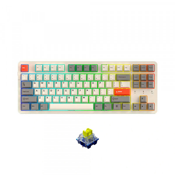 Bàn Phím Cơ Gaming DAREU EK87 PRO - Proto (Triple Mode, Cherry PBT Double Shot, Gasket Mount, RGB)