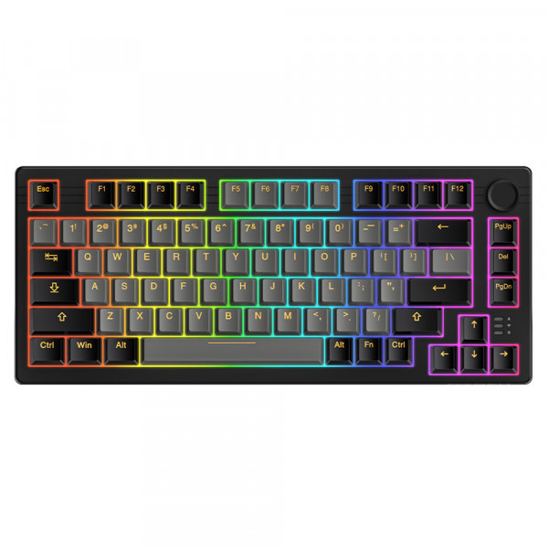 Bàn Phím Cơ Gaming DAREU EK75 PRO Black-Golden,Cloud Switch