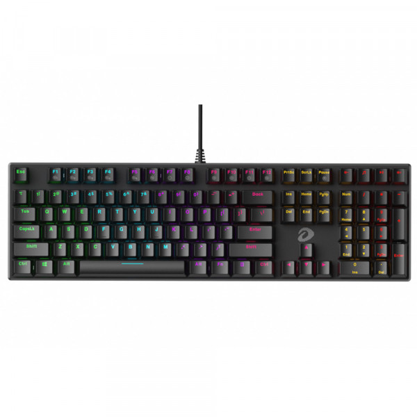 Bàn Phím Cơ Gaming DAREU EK810 - Black (Multi-LED, Brown switch)