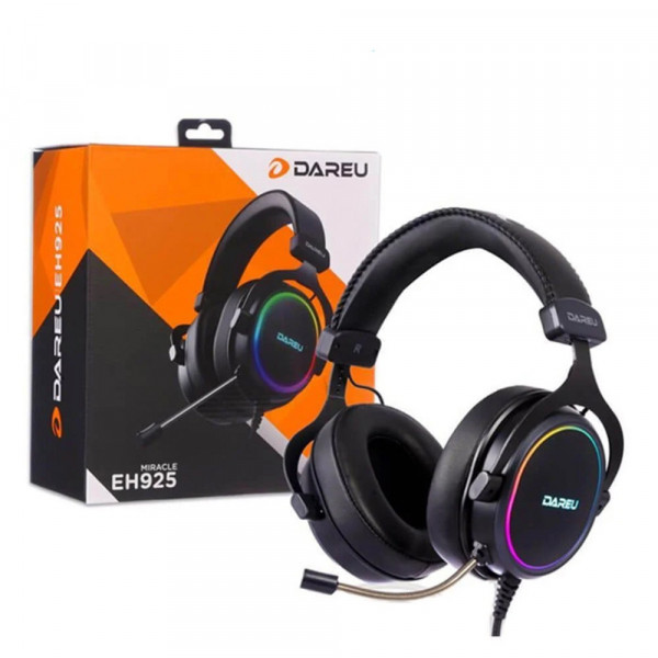 Tai Nghe Gaming DAREU EH925 Black RGB