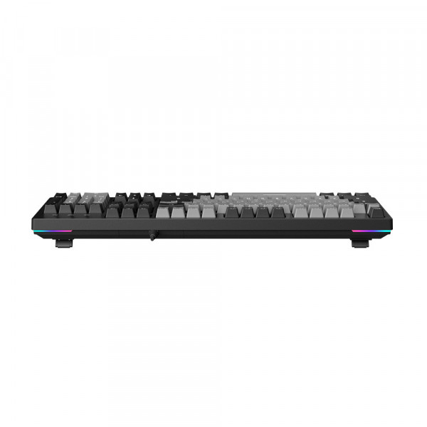 Bàn Phím Cơ Gaming DAREU EK104 PBT Grey Black (2 Sides RGB Strip, Multi-Led, PBT Double Shot OEM Profile, DareU Dream/Firefly Switch)