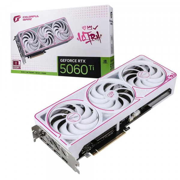 Card Màn Hình Colorful iGame RTX 5060Ti Ultra W OC 8GB-V
