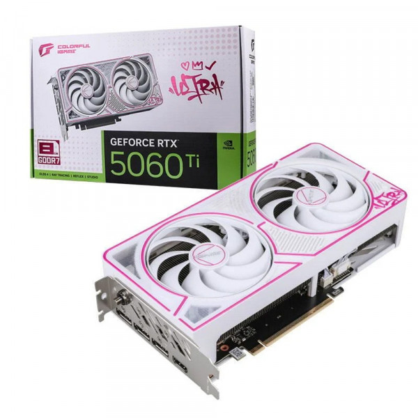Card Màn Hình Colorful iGame RTX 5060Ti Ultra W DUO OC 8GB-V