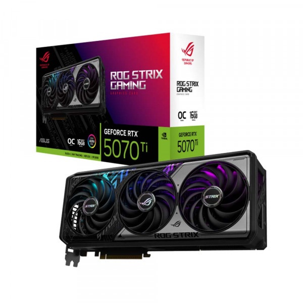 Card Màn Hình Asus ROG Strix GeForce RTX 5070 Ti 16GB GDDR7 OC Edition (ROG-STRIX-RTX5070TI-O16G-GAMING)
