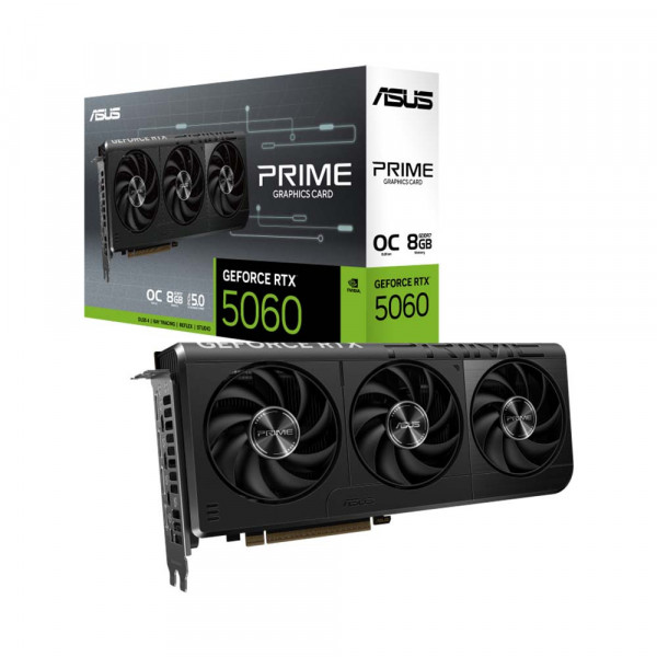 Card Màn Hình ASUS PRIME GeForce RTX 5060 8GB GDDR7 OC Edition (PRIME-RTX5060-O8G)