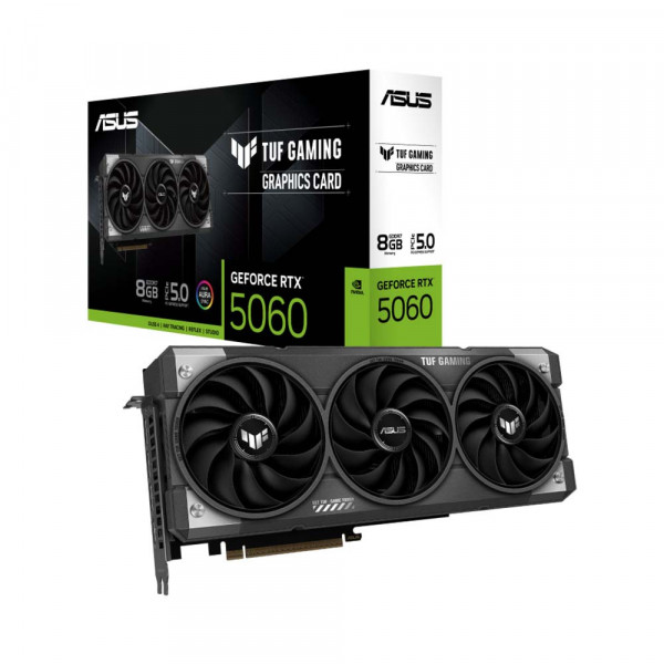 Card Màn Hình ASUS TUF Gaming GeForce RTX 5060 8GB GDDR7 (TUF-RTX5060-8G-GAMING)