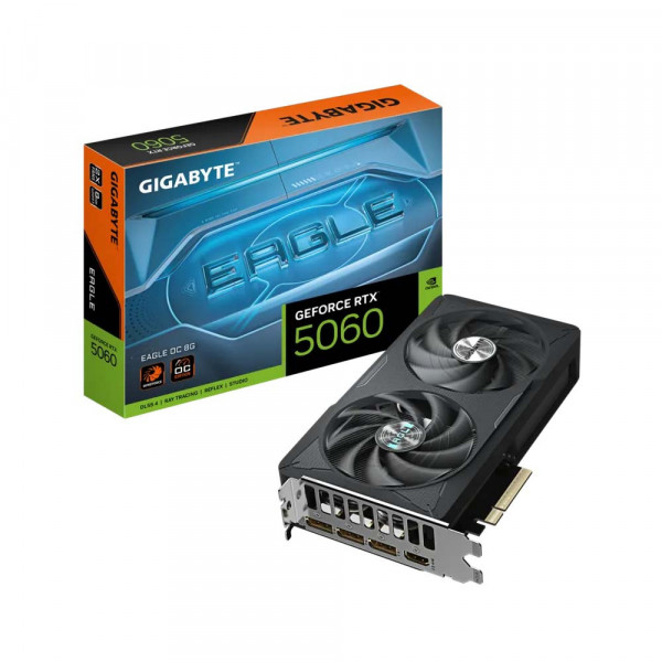 Card Màn Hình Gigabyte GeForce RTX 5060 EAGLE OC 8G (GV-N5060EAGLE OC-8GD)