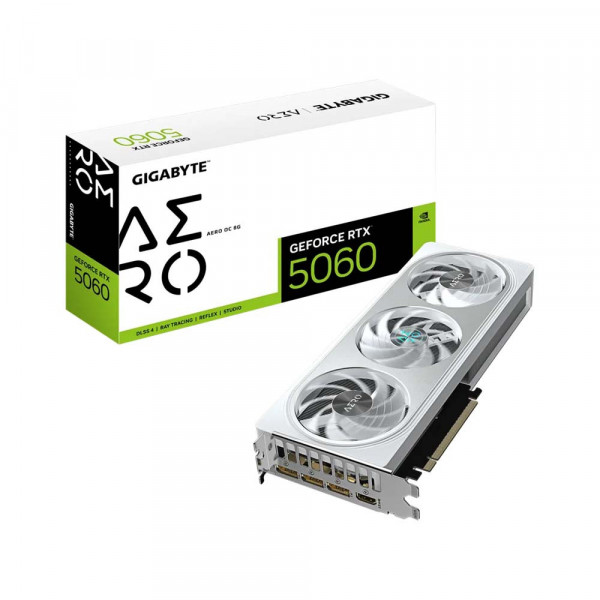 Card Màn Hình Gigabyte GeForce RTX 5060 AERO OC 8G (GV-N5060AERO-OC-8GD)