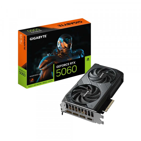 Card Màn Hình Gigabyte GeForce RTX 5060 WINDFORCE 8G (GV-N5060WF2-8GD)