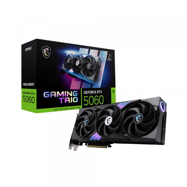 Card Màn Hình MSI GeForce RTX 5060 8G GAMING TRIO (G5060-8GT)