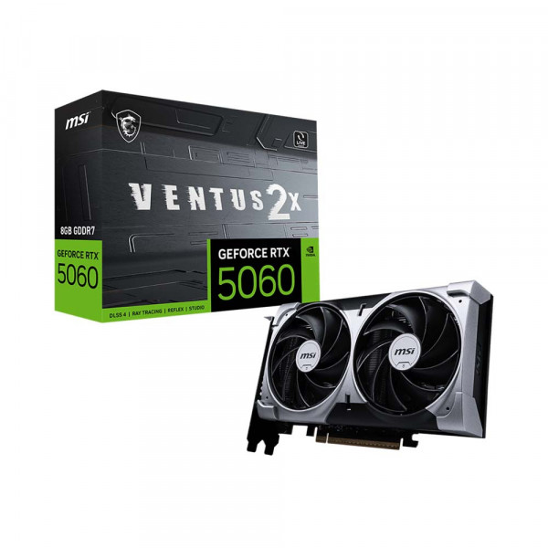 Card Màn Hình MSI GeForce RTX 5060 8G VENTUS 2X (G5060-8V2)