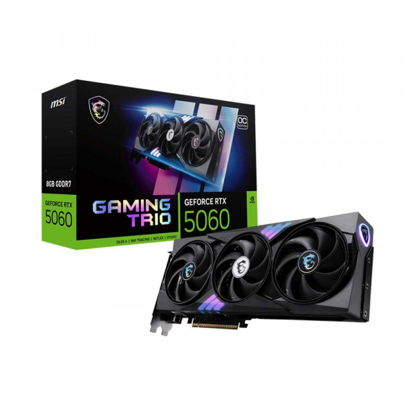 Card Màn Hình MSI GeForce RTX 5060 8G GAMING TRIO OC (G5060-8GTC)