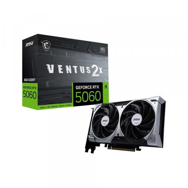 Card Màn Hình MSI GeForce RTX 5060 8G VENTUS 2X OC (G5060-8V2C)