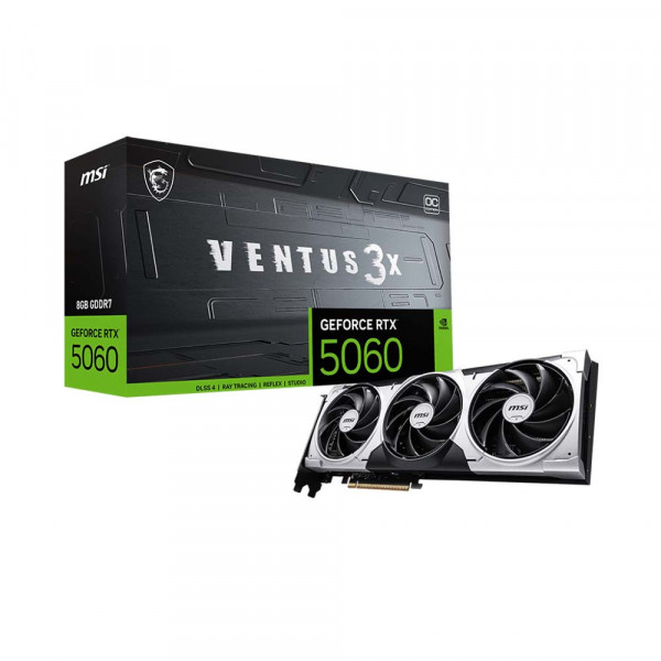 Card Màn Hình MSI GeForce RTX 5060 8G VENTUS 3X OC (G5060-8V3C)