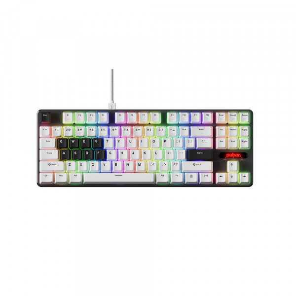 Bàn Phím Máy Tính Pulsar PCMK 2 HE TKL ANSI White_PCMK2HE801W