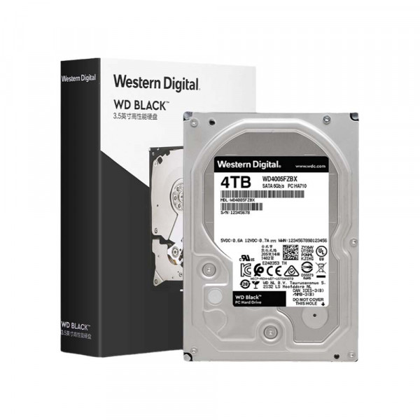 Ổ Cứng HDD Western Digital Caviar Black WD4006FZBX 4TB 256MB Cache 