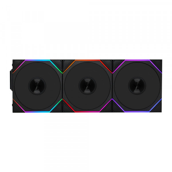 Quạt Tản Nhiệt Lian-Li UNI Fan TL Wireless 120 Triple Black (12TL1W3B)
