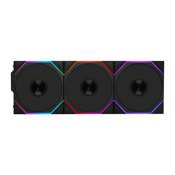 Quạt Tản Nhiệt Lian-Li UNI Fan TL Wireless 120 Reverse Triple Black (12RTL1W3B)