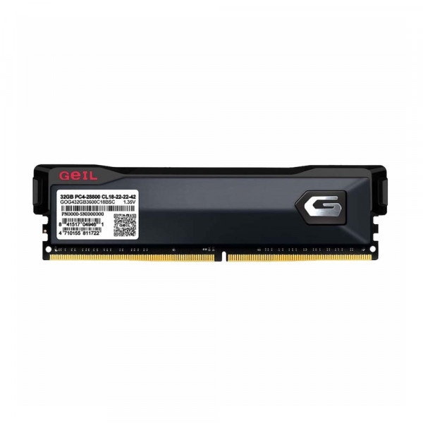 TNC Store RAM Geil Orion 16GB DDR4 bus 3200 MHz Gray (GOG416GB3200C16BSC)