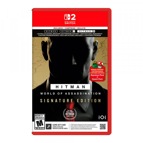 Thẻ Game Nintendo Switch 2 - Hitman World of Assassination - Signature Edition