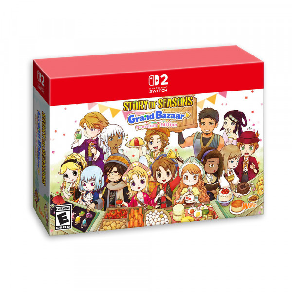 Thẻ Game Nintendo Switch 2 - Story Of Seasons: Grand Bazaar Premium Edition
