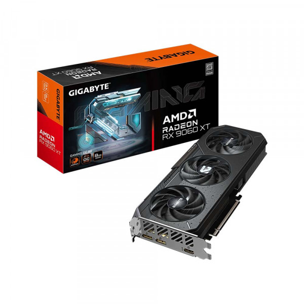 Card Màn Hình Gigabyte Radeon RX 9060 XT GAMING OC 8G (GV-R9060XTGAMING OC-8GD)