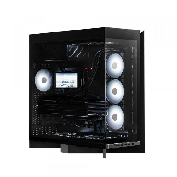 Vỏ Case TRYX LUCA L70 Black (E-ATX/ Mid Tower/ Màu Đen)