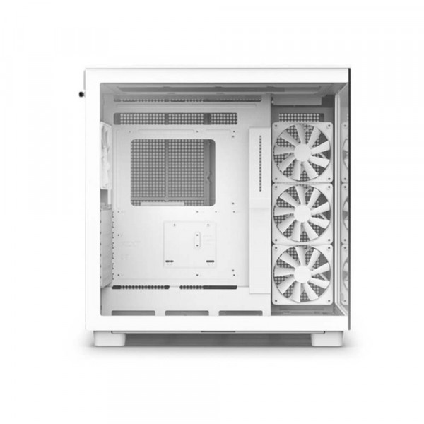 TNC Store Vỏ Case NZXT H9 Flow RGB Plus 2025 All White CM-H92FW-P1