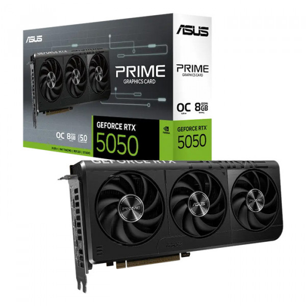 Card Màn Hình ASUS Prime GeForce RTX 5050 8GB GDDR6 OC Edition (PRIME-RTX5050-O8G)