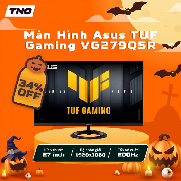 Màn Hình Asus TUF Gaming VG279Q5R 27 Inch/ Full HD/ Fast IPS/ 200Hz/ 0.3ms