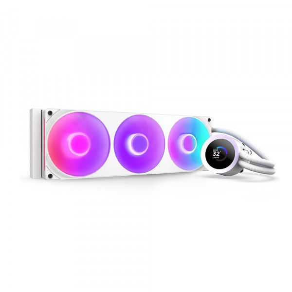 Tản Nhiệt Nước NZXT Kraken Plus 360 RGB V2 White (RL-KR360-W2)