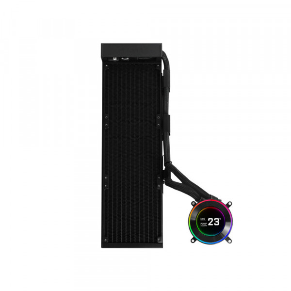 TNC Store Tản Nhiệt Nước Lian Li Hydroshift II LCD-C 360TL Wireless Fan Black (GHS2LCD36TB)