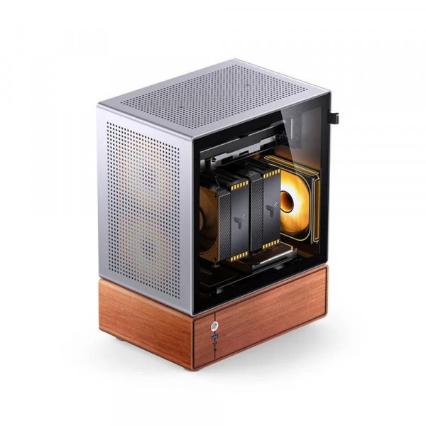 Vỏ Case Jonsbo T7 Silver (Mini Tower/ M-ATX/ Đen)