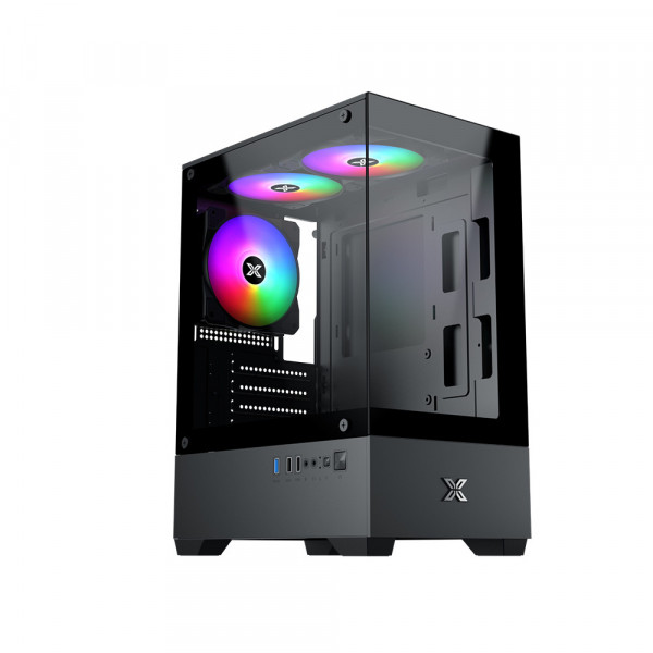 Vỏ Case Xigmatek View II 3F Black EN46247