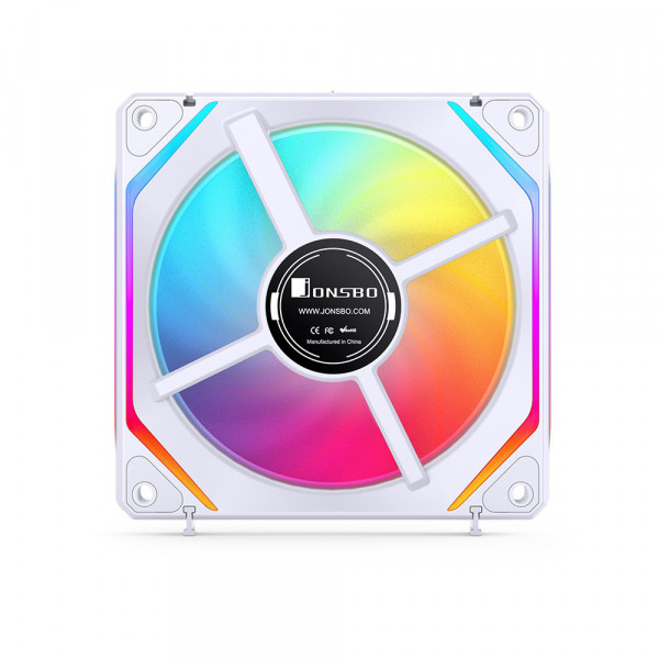 Quạt Tản Nhiệt Jonsbo ZL-120WR 3 In 1 Infinity Reverse White