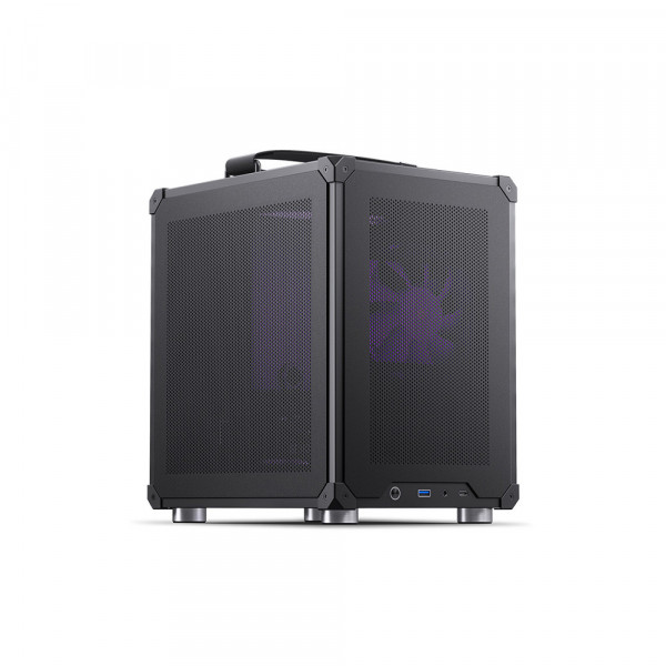 Vỏ Case Jonsbo C6 Handle Black (Mini Tower/ M-ATX/ Đen)