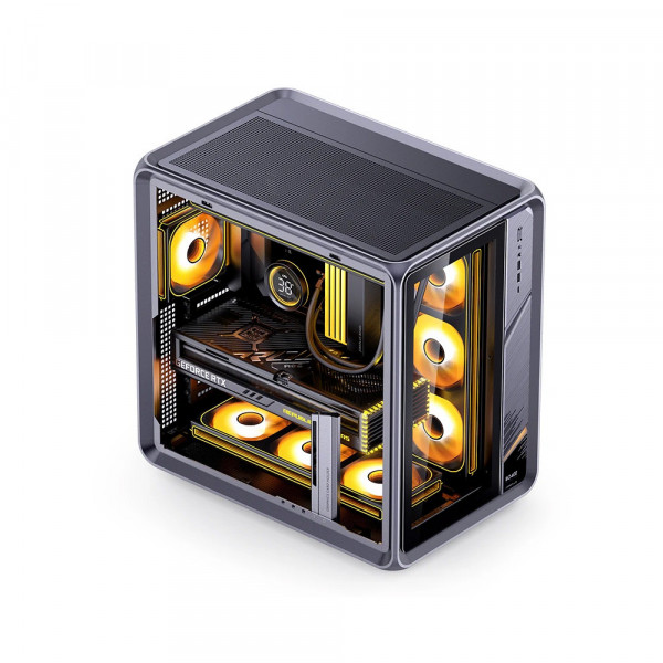 TNC Store Vỏ Case Jonsbo BO400 Black (Mid Tower/ ATX/ Đen)