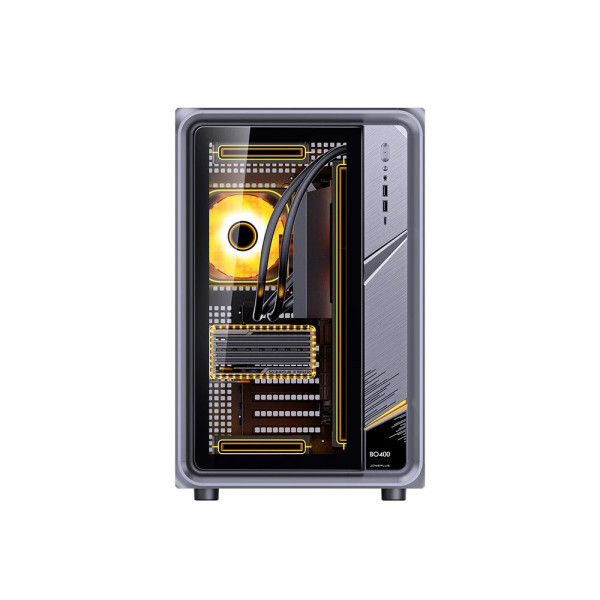 TNC Store Vỏ Case Jonsbo BO400 Black (Mid Tower/ ATX/ Đen)