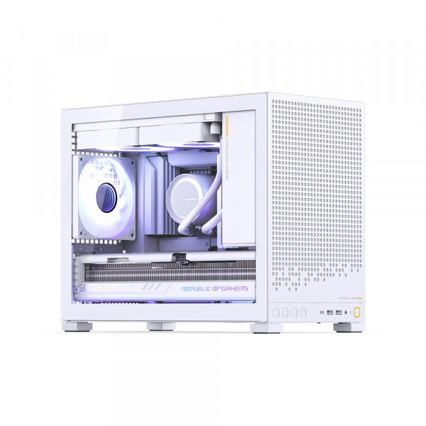 TNC Store Vỏ Case Jonsbo D32 White (Mid Tower/ M-ATX/ Trắng)