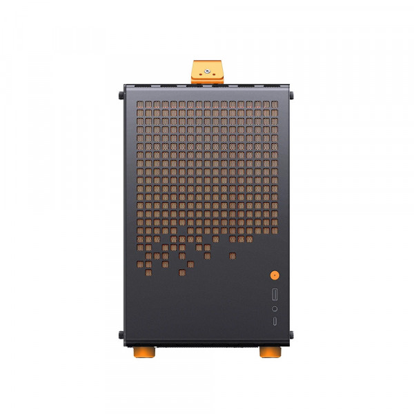 TNC Store Vỏ Case Jonsbo Z20 Orange/ Black (mATX/ Mid-Tower/ Màu Đen Cam)