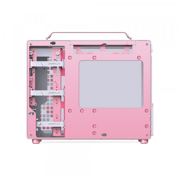 TNC Store Vỏ Case Jonsbo Z20 Pink/ White (mATX/ Mid-Tower/ Màu Trắng Hồng)